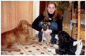 Tricia with family — photo from the album